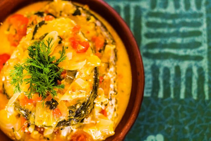 Moqueca de peixe da gastronomia baiana