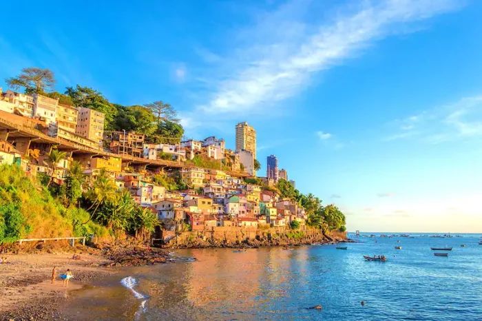 Praia da Gamboa em Salvador Bahia